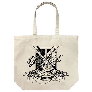 Attack on Titan Survey Corps Large Tote Bag (Anime Toy)