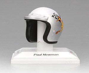 ミニチュア ヘルメット：ポール・ニューマン P.L.N.レーシング 1977 (ヘルメット)