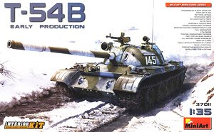 T-54B Soviet Medium Tank [Early Production] Full Interior (Plastic model)