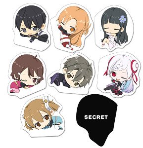 Genco Magnet Clip Collection Sword Art Online the Movie -Ordinal Scale- (Set of 8) (Anime Toy)