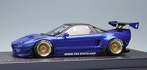 Rocket Bunny NSX -6666 Wheels！ - メタリックブルー (ミニカー)