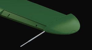 Bf109F&G Pitot Tubes (3 Pieces) (Plastic model)