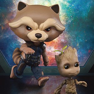 Egg Attack Action #036: [Guardians of the Galaxy Vol.2] - Rocket with Groot (Completed)