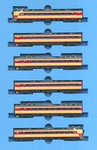 Series 485-1000 Hatsukari Limited Express Color (6-Car Set) (Model Train)