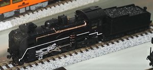 C58-295・小松島区・集煙装置 (鉄道模型)