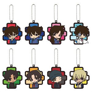 Detective Conan Stained Glass Mascot Vol.2 (Set of 8) (Anime Toy)