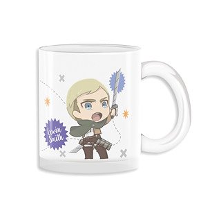Nuigurumini Attack on Titan Glass Mug Cup Erwin (Anime Toy)