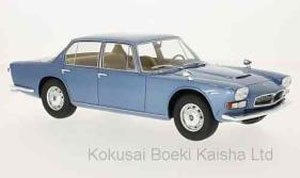 Maserati Quattroporte I 1966 Metallic Blue (Diecast Car)
