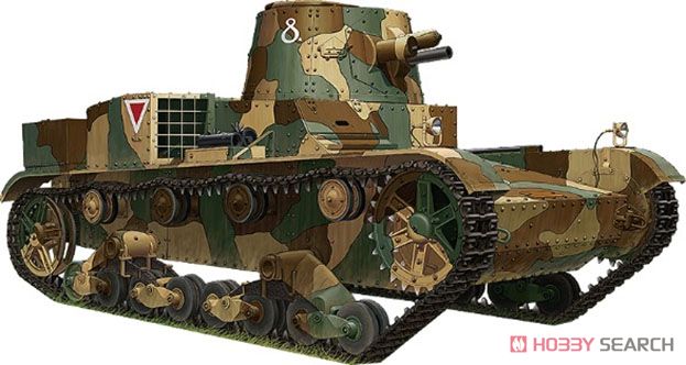 ビッカーズ6トン軽戦車B型初期-ポーランド軍リベット砲塔 (プラモデル) その他の画像1