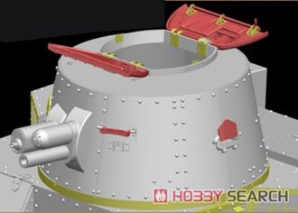 ビッカーズ6トン軽戦車B型初期-ポーランド軍リベット砲塔 (プラモデル) その他の画像2