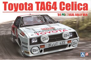 Toyota TA64 Celica `84 Portugal Rally Version (Model Car)
