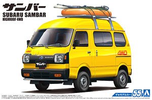 Subaru K88 Sambar High Roof 4WD `80 (Model Car)