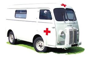 Peugeot D4B 1963 Ambulance (Diecast Car)