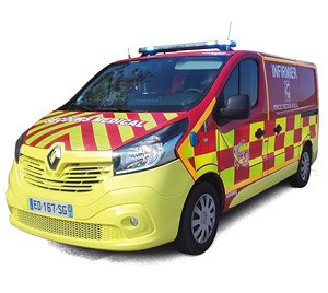 ルノー トラフィック 2014 救急車 `Pompiers Infirmier` (ミニカー)