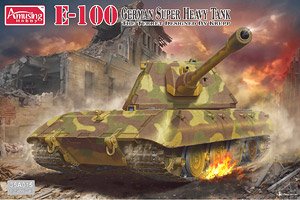 ドイツ E-100 超重戦車 (クルップ砲塔型) (プラモデル)