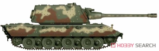 ドイツ E-100 超重戦車 (クルップ砲塔型) (プラモデル) その他の画像2