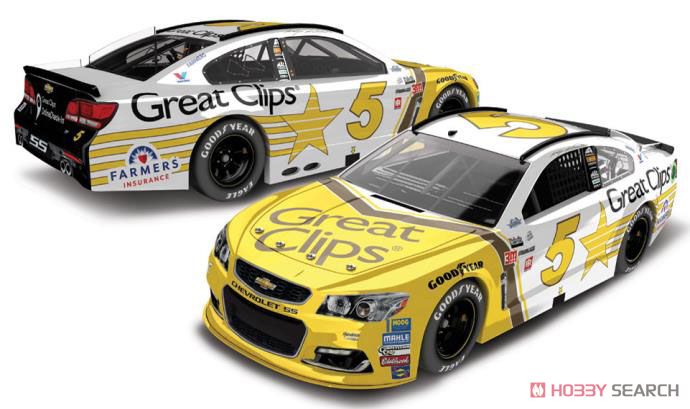 Nascar Cup Series 2017 Chevrolet Ss Great Clips Kasey Kahne (Diecast Car) Other picture1