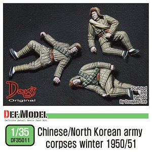 Chinese/ North Korean Army Corpses Koera winter 1950/51 (Plastic model)