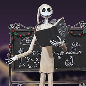 The Nightmare Before Christmas - Action Figure: The Nightmare Before Christmas Select - Series 4: Jack Skellington (Pajamas Version) (Completed)