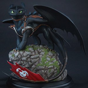 How to Train Your Dragon 2 - Statue: Toothless (Completed)
