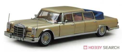 Mercedes-Benz 600 Pullman 1966 Metallic Gold (Diecast Car) Item picture1