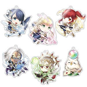 Chara-Forme Fire Emblem: Heroes Acrylic Strap Collection (Set of 6) (Anime Toy)