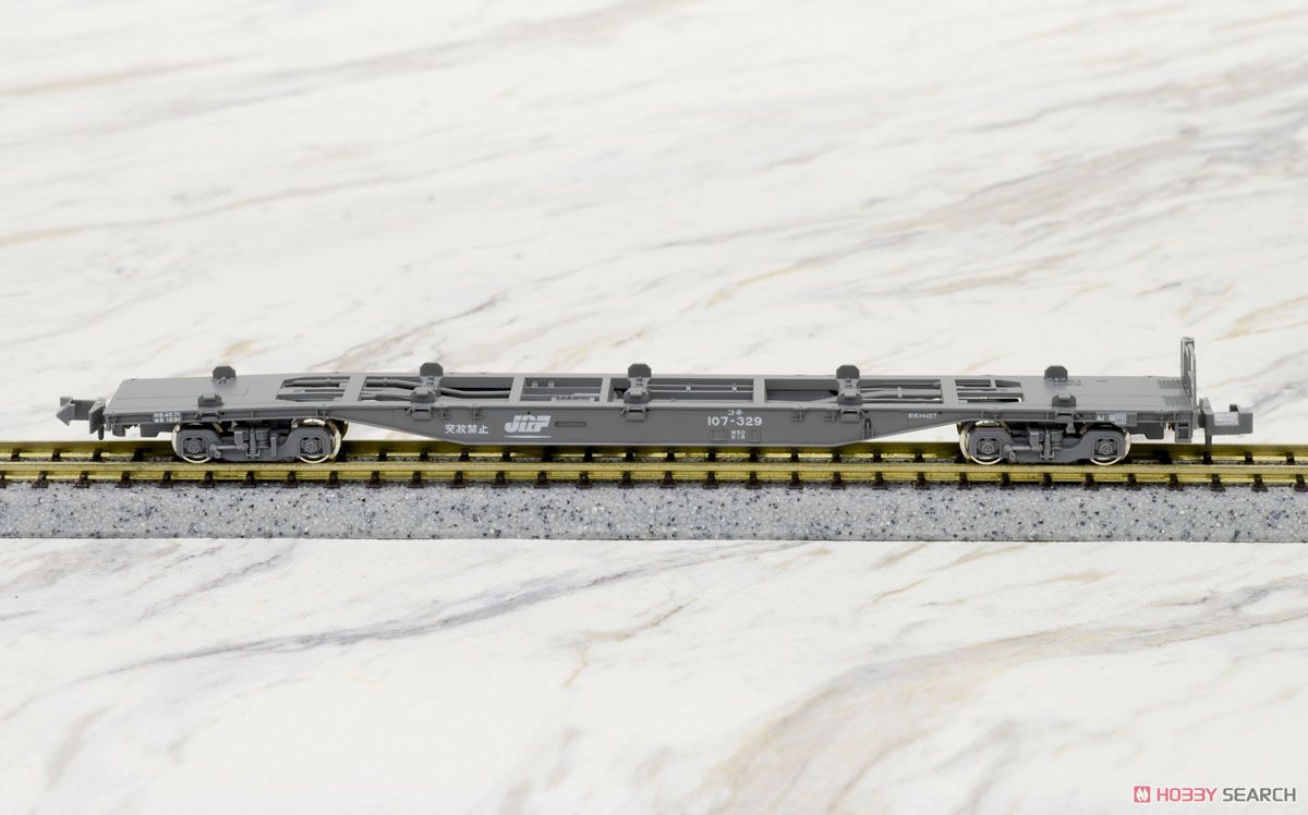コキ106＋107 コンテナ無積載 (10両セット) (鉄道模型) 商品画像2