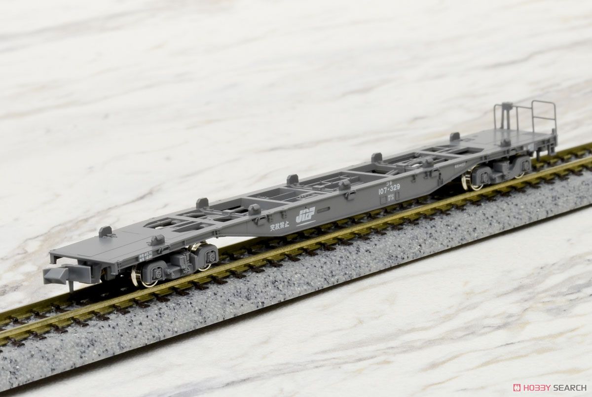 コキ106＋107 コンテナ無積載 (10両セット) (鉄道模型) 商品画像3