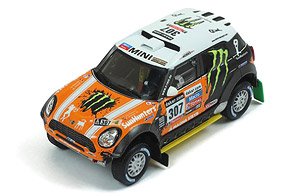 Mini All 4 Racing #307 L.Movitskly-K.Zhiltsov 3Rd Dakar 2013 (Diecast Car)