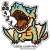 Capcom x B-Side Label Sticker Monster Hunter Roar. (Anime Toy) Item picture1