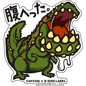 Capcom x B-Side Label Sticker Monster Hunter Hungry. (Anime Toy)