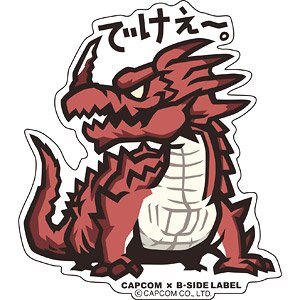Capcom x B-Side Label Sticker Monster Hunter Huge. (Anime Toy)