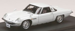 マツダ コスモスポーツ (L10B) 1967 ホワイト (ミニカー)