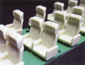 1/80(HO) Bucket Seat Type (Single + Double) 1 Set (10 Pieces Each) (Model Train)