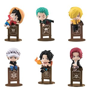 お茶友シリーズ ONE PIECE 海賊たちの宴 (8個セット) (フィギュア)