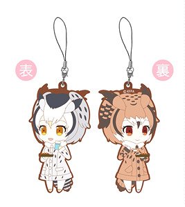 Kemono Friends [Front and Back Rubber] Dr. Konoha & Mimi-chan Assistant ...