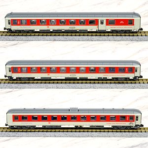 City Night Line Set 2 Kommet II Ep.VI Three-Car Set B (3-Car Set) (Model Train)