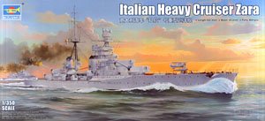 イタリア海軍 重巡洋艦 ザラ (プラモデル)