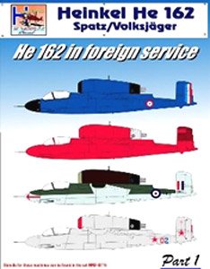[1/72] He 162 [in Foreign Service Part.1] (Decal)