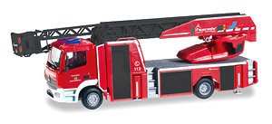 (HO) メルセデスベンツ アテゴ回転はしご消防車ニッテナウ消防署 (鉄道模型)