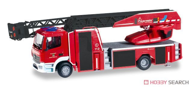 (HO) メルセデスベンツ アテゴ回転はしご消防車ニッテナウ消防署 (鉄道模型) その他の画像1