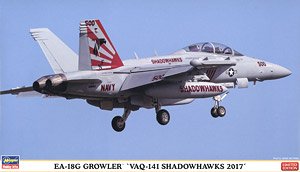 EA-18G グラウラー `VAQ-141 シャドウホークス 2017` (プラモデル)