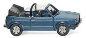 (HO) VW ゴルフ I カブリオ メタリックオーシャンブルー (鉄道模型)