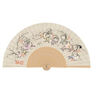 Chara-Forme Osomatsu-san Folding Fan Gigamatsu Giga Ver.2 (Anime Toy)