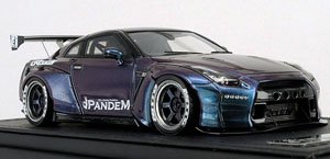 PANDEM R35 GT-R Purple/Green (ミニカー)