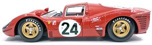 フェラーリ 330P4 No24 1967 デイトナ24h 2nd マイク・パークス/ルドビコ・スカルフィオッティ (ミニカー)