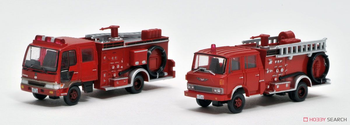 The Truck Collection Fire Pump Car with Water Tank Truck Set (Model Train) Item picture5