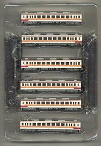 The Railway Collection Tobu Express Train to Tobu NIkko/Aizu Tajima Last Day 39 Train Set (6-Car Set) (Model Train)