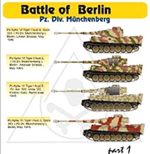 Pz.Kpfw.VI Tiger I Battle of Berlin Part1 (Plastic model)