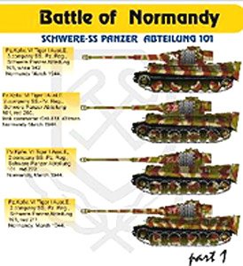 VI号戦車ティーガーI ノルマンディーの戦いパート1 「SS第101重戦車大隊」 (プラモデル)